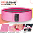 Resistance Bands, Exercise Workout Bands for Women and Men, 5 Set of Stretch Bands for Booty Legs, Pilates Flexbands by Renoj