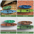 GanFindX Foldable Heavy-Duty Kayak Wall Rack, 9.5-13.8" Storage Hanger with Plastic Buckle Straps