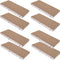 8 Packs Cat Scratch Pad, Reversible Cardboard Scratcher for Indoor Cats to Sleep, Play, and Grind Claws