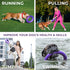 COLLAR Puller Outdoor Dog Ring Toys - Fetch & Tug of War Toy for Small, Medium, Large Dogs - Soft Dog Frisbee