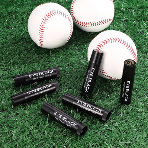 LIGHT BLUE EYE BLACK STICK, Anti-Glare Eye Black for Baseball Football Softball, Sweat-Proof Grease Paint for Adults