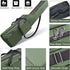 Portable Fishing Rod Case, 4.27ft Waterproof Fishing Pole Carrier Bag, Large Capacity Storage for Travel