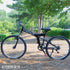 Lumintrail Rear Mount Bike Kickstand - Bicycle Kick Stands for Adult Mountain, Cruiser and Road Bike – Quick Adjust