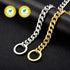Dog Chain Collar 13/15/19MM High Polished Stainless Steel 18K Gold NK P Chain for Small Dogs