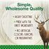 Nylabone Healthy Edibles WILD Antler Dog Chew Treats, Venison Flavor, Medium/Wolf (10 Count)
