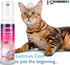 Waterless Cat Shampoo Foaming Mouse - 8 Oz/240 ml Strawberry Patch Scent - Alcohol & Detergent Free for Sensitive Skin