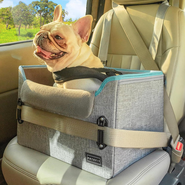 PETSFIT Dog Car Seats for Small Dogs Patented Safety Buckles Safety Tether