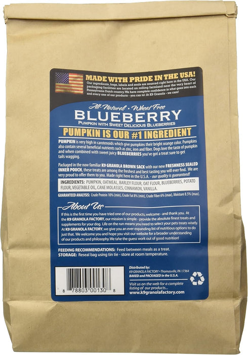 K9 Granola Factory Blueberry Pumpkin Crunchers