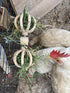 Spinning Feeder Ball Toy for Chickens, Food Holder for Backyard Coops, Enrichment Hay Ball, Gift for Chicken Keepers