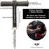 Vikingstrength Forearm Blaster - Thick Handle Forearm Strengthener Exercise Equipment for Muscle Building