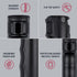 SABRE Pepper Spray with Fast Flip Top, Maximum Police Strength OC Spray, Key Ring for Easy Carry and Fast Access, Finger Grip for More Accurate and Faster Aim, 0.54 fl oz, Secure and Easy to Use by SABRE