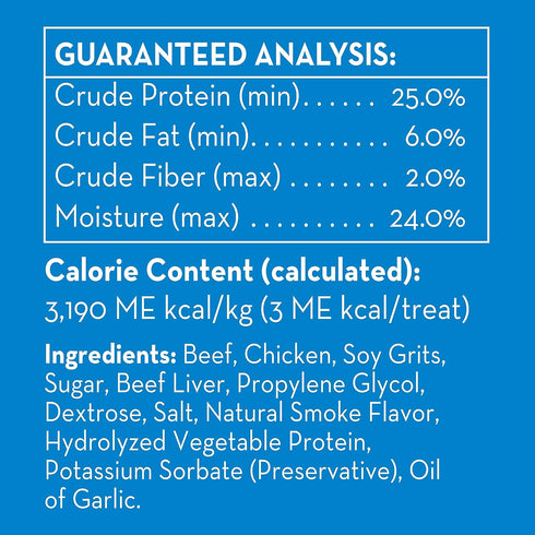 Soft and Chewy Training Dog Treats, Dingo, Made with Real Beef and Chicken, 360-Count for Small, Medium, and Large Dogs