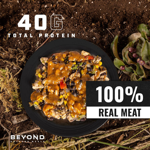 Beyond Outdoor Meals Backpacking Chicken Fajitas | Freeze Dried Camping & Food | High Protein Meals | Just Add Water