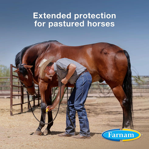 Farnam EQUI-SPOT Spot-on Protection for Horses, 6 Week Supply, 0.34 Fl Oz