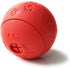 Interactive Treat Dispensing Toy Ball Puzzle for Dogs - Intelligence Training to Reduce Separation Anxiety, Red