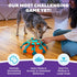 4 Outward Hound by Nina Ottosson Tower of Treats Level Expert Dog Treat Puzzle for Enrichment, Orange