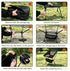 ElutaGioy Backpacking Camping Chair, Portable Foldable Compact Chair with Breathable Nylon Mesh, Lightweight Folding