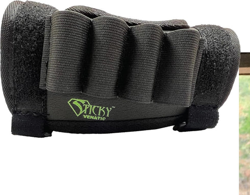 Sticky Holsters Stock Pad Riser Ammo Holder for Tactical Gears - Base Pad with 8 Shell Loops for Hunting