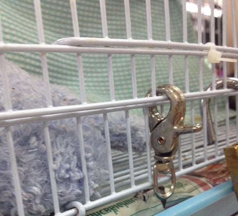 Door Lock Cage with Hook Belt Clip - Prevent Claw Trigger Open Cage, 2Pcs