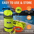 Water Throw Bags for Water Rescue, Rope Throw Line Bag with Rope for Kayak or Larger Boat Rescue