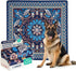 Qeils Washable Pee Pads for Dogs, Reusable Puppy Pads Super Absorbent Leakproof