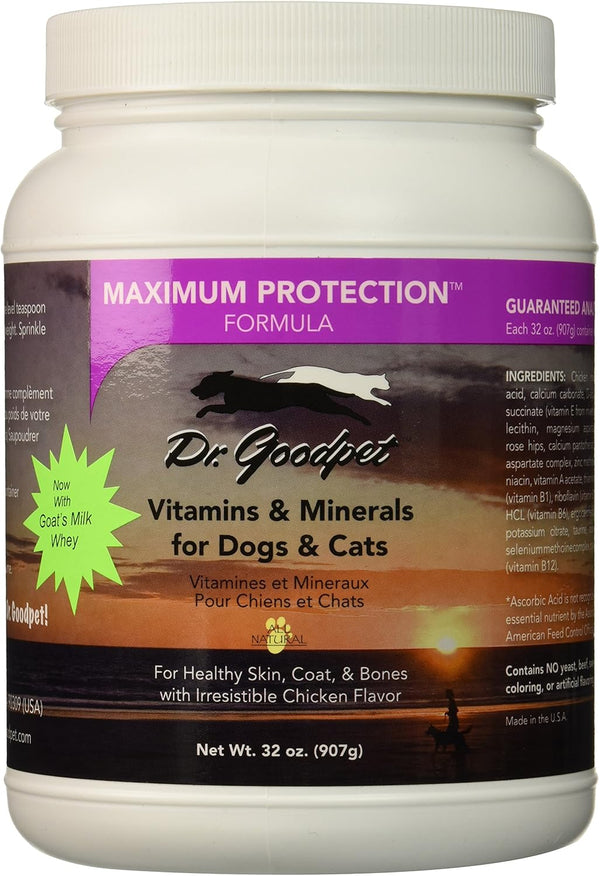 Maximum Protection Formula - All Natural Delicious Premium Quality Multi-Vitamin/Mineral Powder