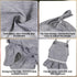 3 Pieces Reusable Dog Diapers Female Dog Period Diapers Washable Puppy Sanitary Panties with Adjustable Suspender Pet