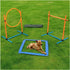 3 Sets Dog Agility Training Equipment, Obstacle Course Starter Kit for Indoor or Outdoor Game, Includes Storage Bag