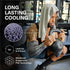 50+, 2+ COLD FACTOR Instant Cooling Hoodie Towel Advanced Chemical-Free Evaporative Cooling Technology UPF Hours