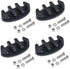 OceanMotion Zig Zag Cleat for Kayaks and Canoes, 4 Pack.