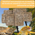 Cork Terrarium Background 15.7x11.8in Natural Large Cork Bark Backdrop for Reptile Habitat Decor (6PCS)