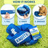 Race&Herd Knotty Ball - Snuffle and Sniffle Toy for Dogs, Boredom Buster Puzzle Toys for Smart Dogs