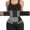 KIWI RATA Neoprene Sauna Waist Trainer Corset Sweat Belt for Women Compression