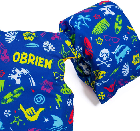 O'Brien Water Bug Kids Life Jacket, Blue, 33-55lbs