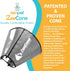 ZenPet Pet Recovery Cone E-Collar for Dogs and Cats - Comfortable Soft Collar, Adjustable for Secure Custom Fit (Large)