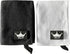 Magnetic Golf Towel with Loop Attachment and Center Cut - Strong Magnet for Golf Bag or Cart Accessory