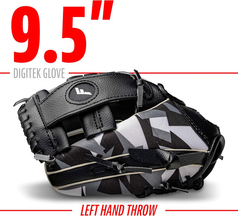 Franklin Sports Kids Baseball + Tball Glove - RTP Youth Baseball Glove for Boys + Girls