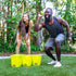 Franklin Sports Bucketz Pong Game, Perfect Tailgate and Beach Game, Includes 12 Buckets and 3 Balls