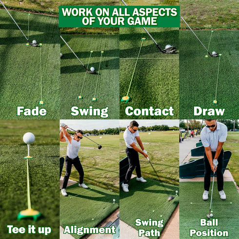 Pack of 20 Lanyards for Golfing Practice, Multipurpose Training Aid for Baseball and Other Sports