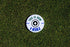Izzo Golf in Your Face Oversized Ball Markers, Funny Dual Golf Accessory, White