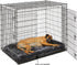 MidWest Homes for Pets 54L-Inch Dog Bed - Comfortable Bolster for Giant Breeds, Gray