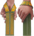 WARM BODY COLD MIND V1 Lifting Wrist Straps for Olympic Weightlifting, Rated at 660 lb, Cotton Hand Wraps