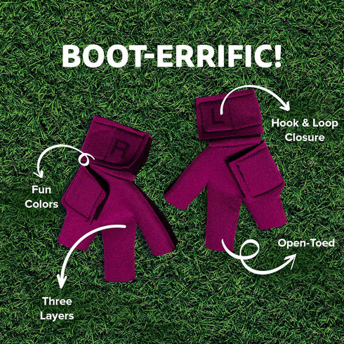 3" Chicken Shoes for Injured Feet Protective Neoprene Footwear for Chicken, Open-Toe Design for Bumblefoot Relief, Made