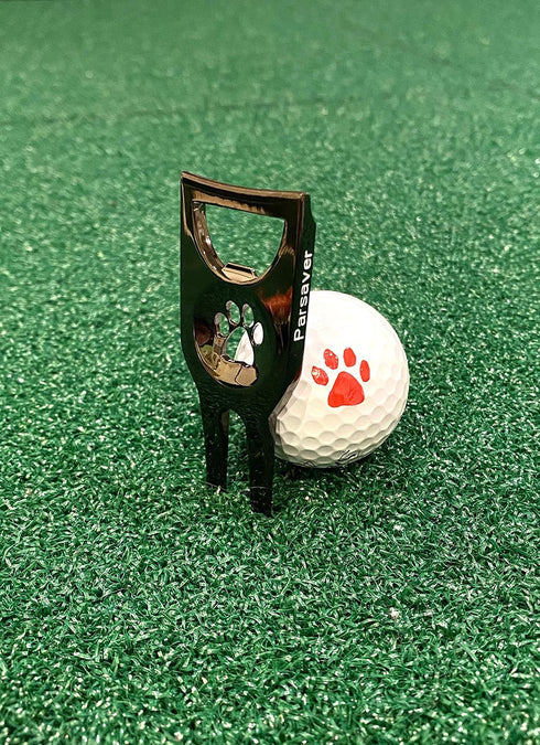Players Golf Divot Tool, 6 in 1 Multi Purpose Tool with Ball Marker, Alignment Golf Ball Markers, Bottle Opener