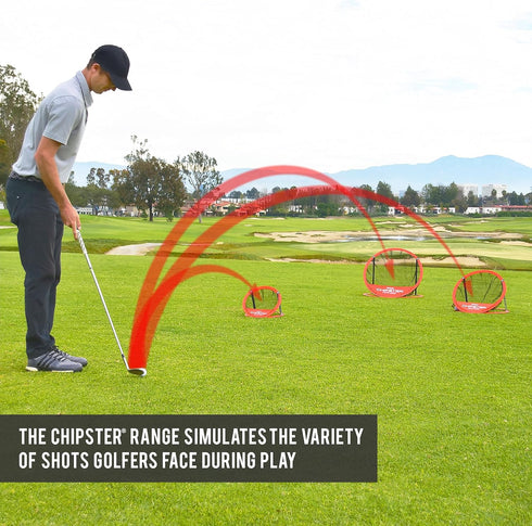 GoSports Chipster Golf Chipping Pop Up Practice Net, Improve Your Short Game
