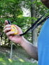 Educator Dog Trainer Nylon Lanyard Lead - For Use with E-Collar Hand Held Transmitter Remotes, Black