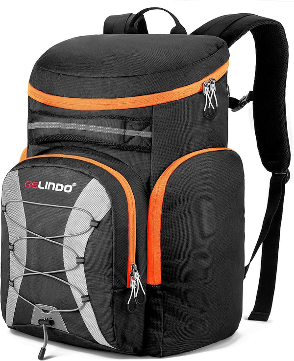 Gelindo 55L Waterproof Ski Boot Bag Backpack, Multi Compartments for Equipment Gear