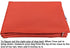 DIY Pet Bed Pillow Duvet, Waterproof Cover for Dog or Cat in Medium 37"X29" Vibrant Tangerine Tango Color