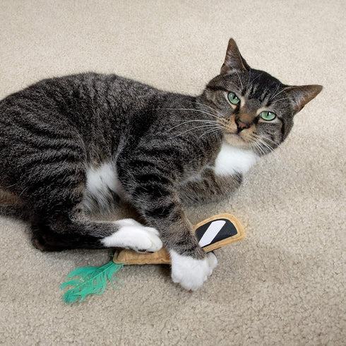 Brown Kitty City Basic Cat Toy Box