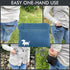 Pocket Sized Dog Treat Pouch with Magnetic Closure - Turquoise Dog Walking Treat Bag for Pet Training